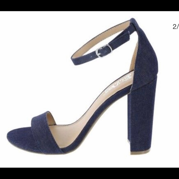 Brash denim heels - Picture 2 of 7
